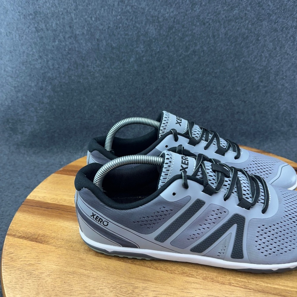 Xero HFS II Mens Size 9.5 Gray Black Barefoot Minimalist Running Walk Gym Shoes - Picture 3 of 12